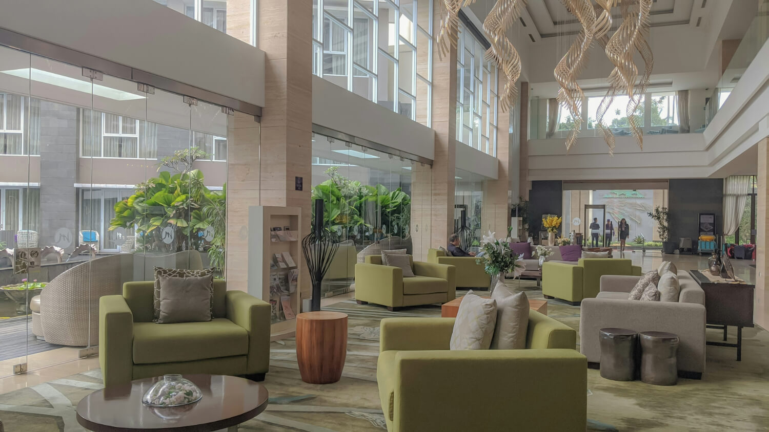 Væg-til-væg-tæpper til hotel/reception