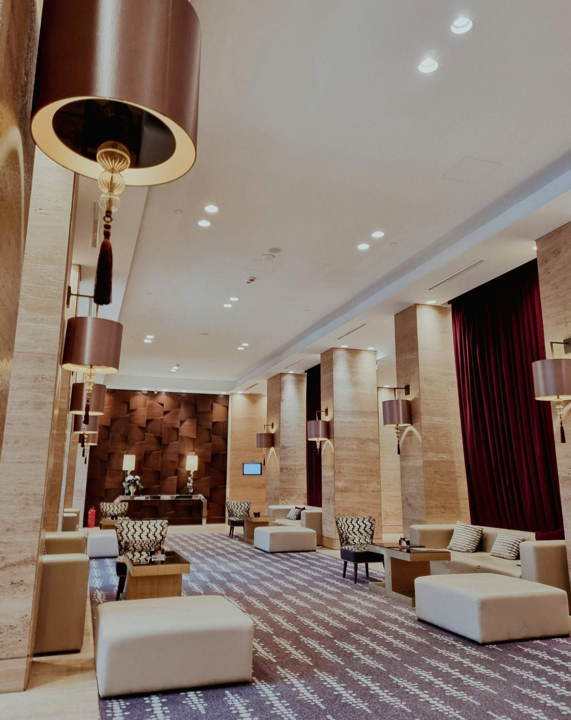Hotel-/receptionstæpper