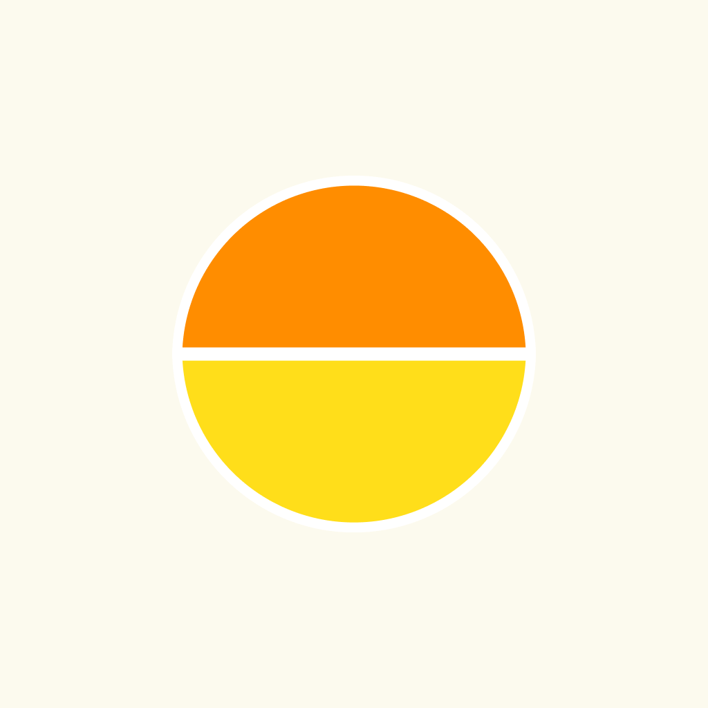 Orange og gul